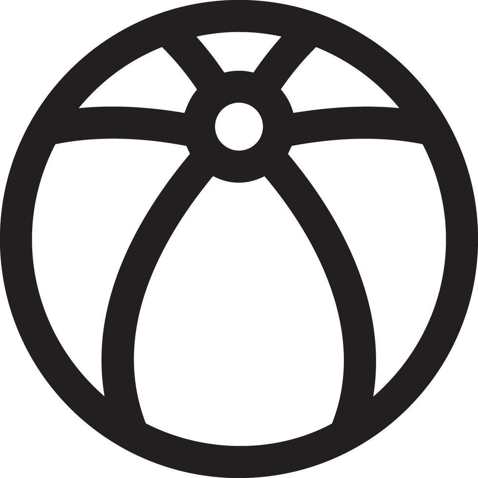 Ball icon symbol image vector