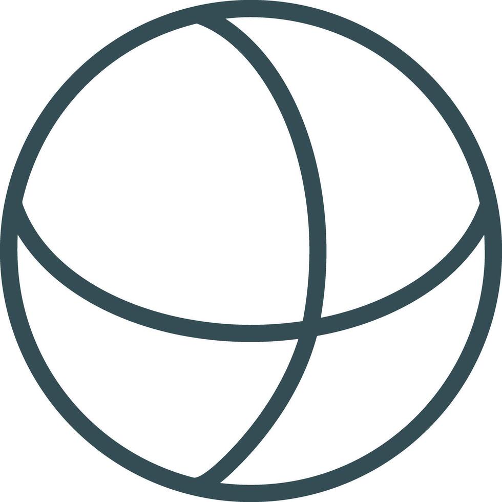 Ball icon symbol image vector