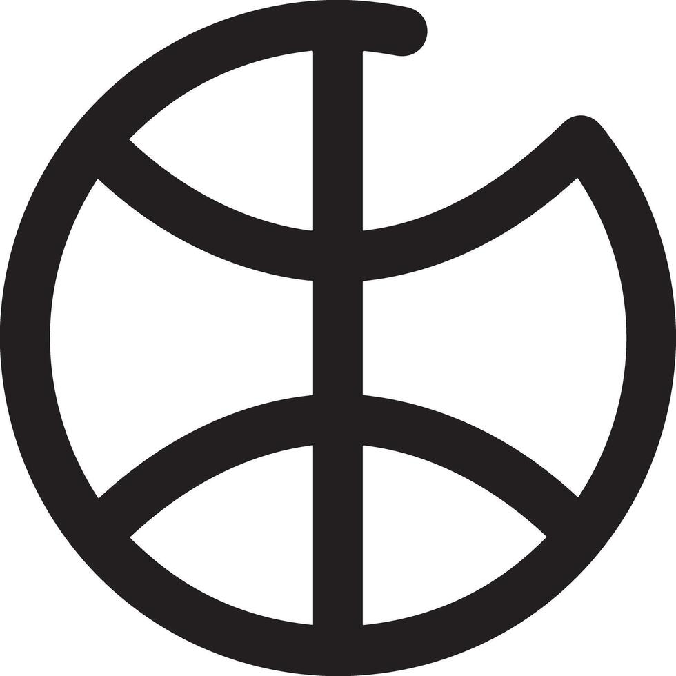 Ball icon symbol image vector