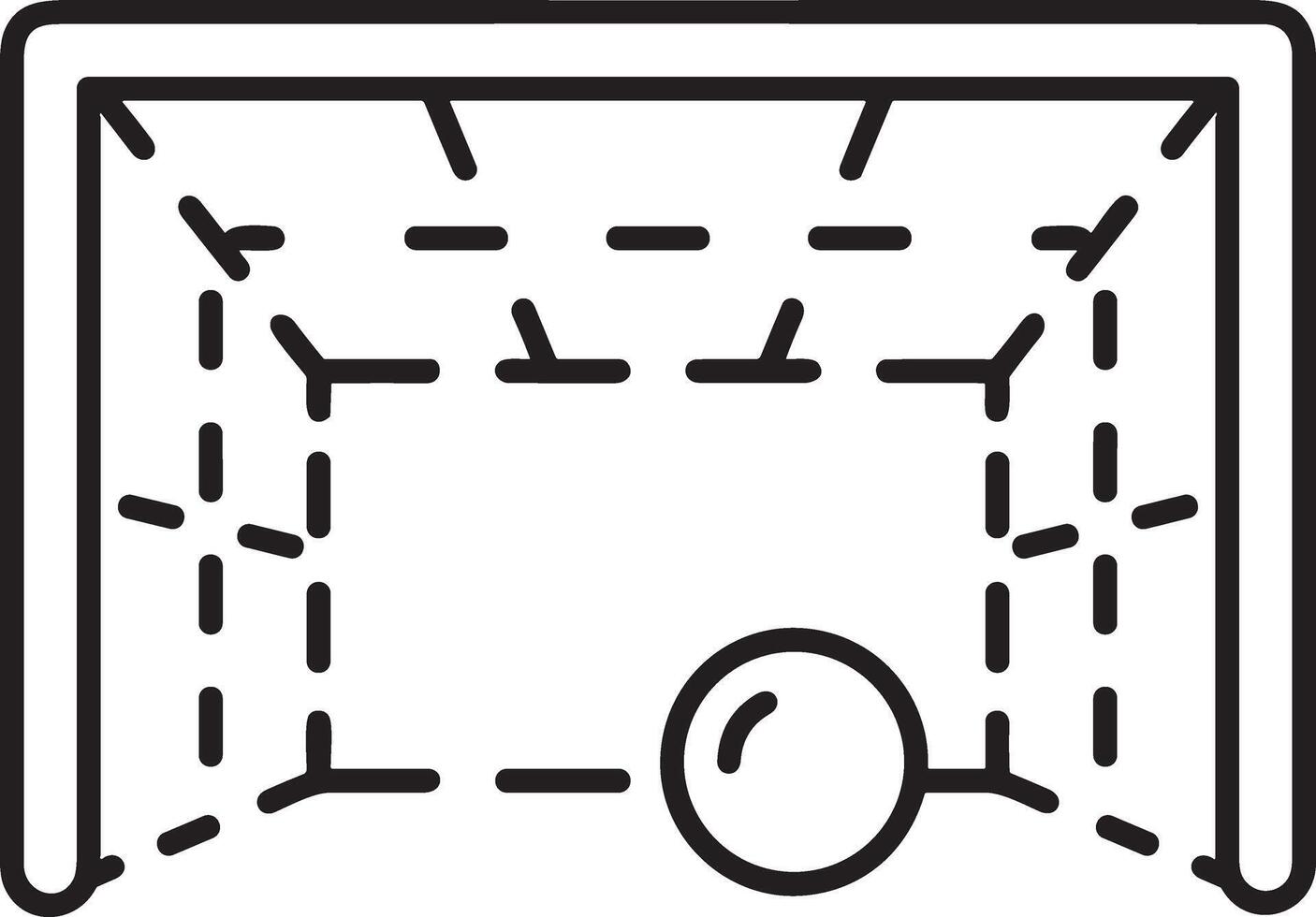 Ball icon symbol image vector