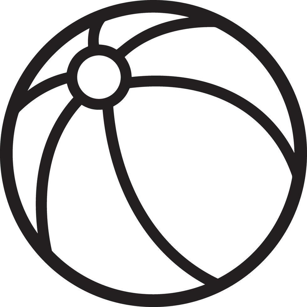 Ball icon symbol image vector