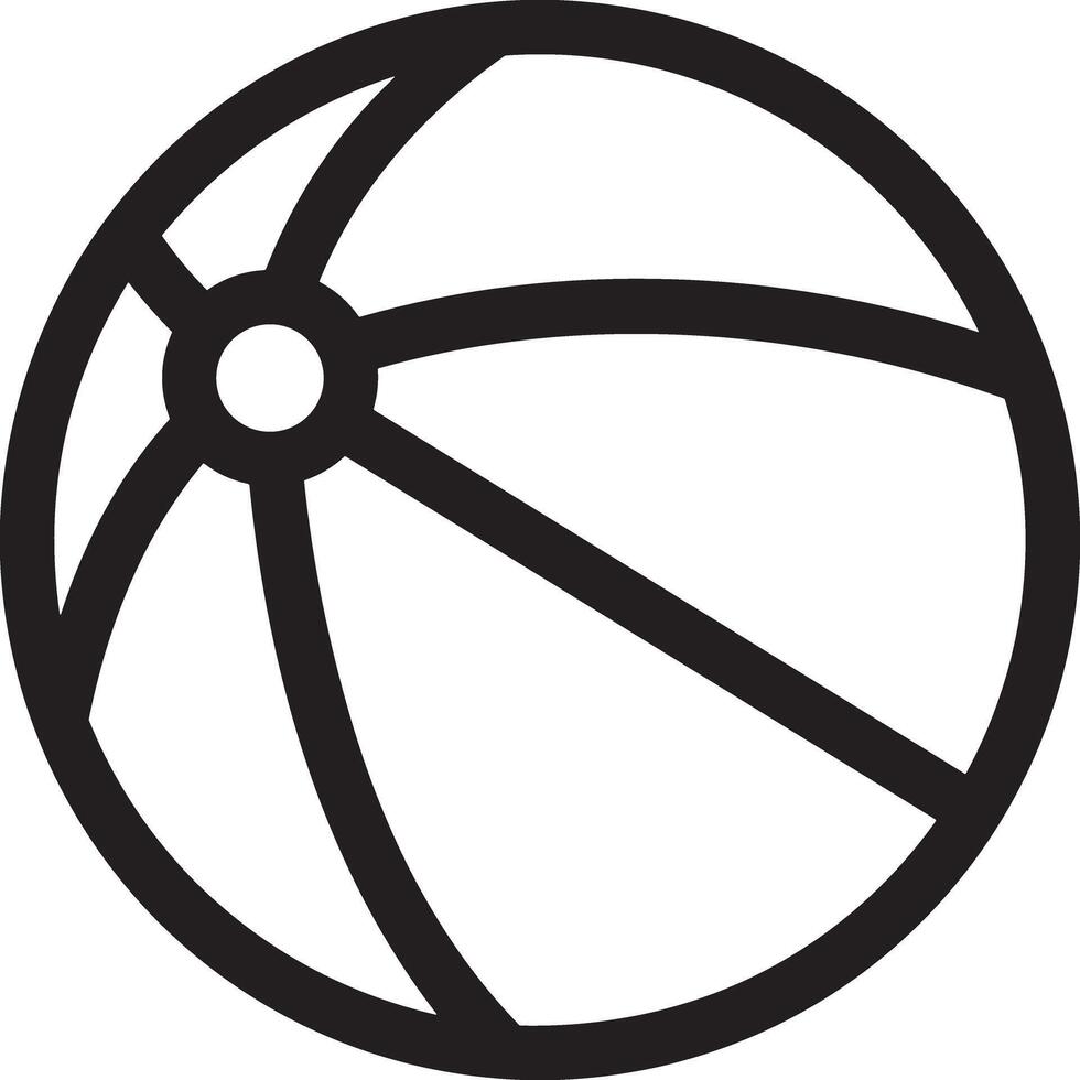 Ball icon symbol image vector