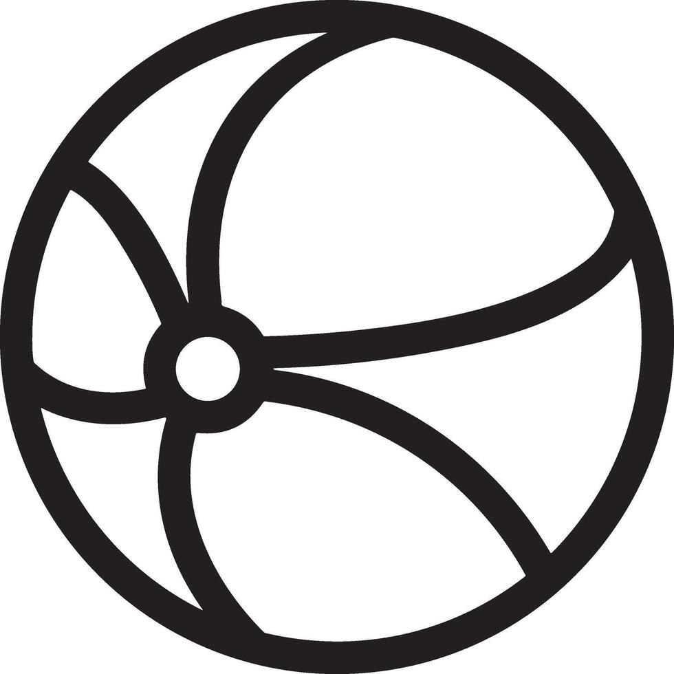 Ball icon symbol image vector