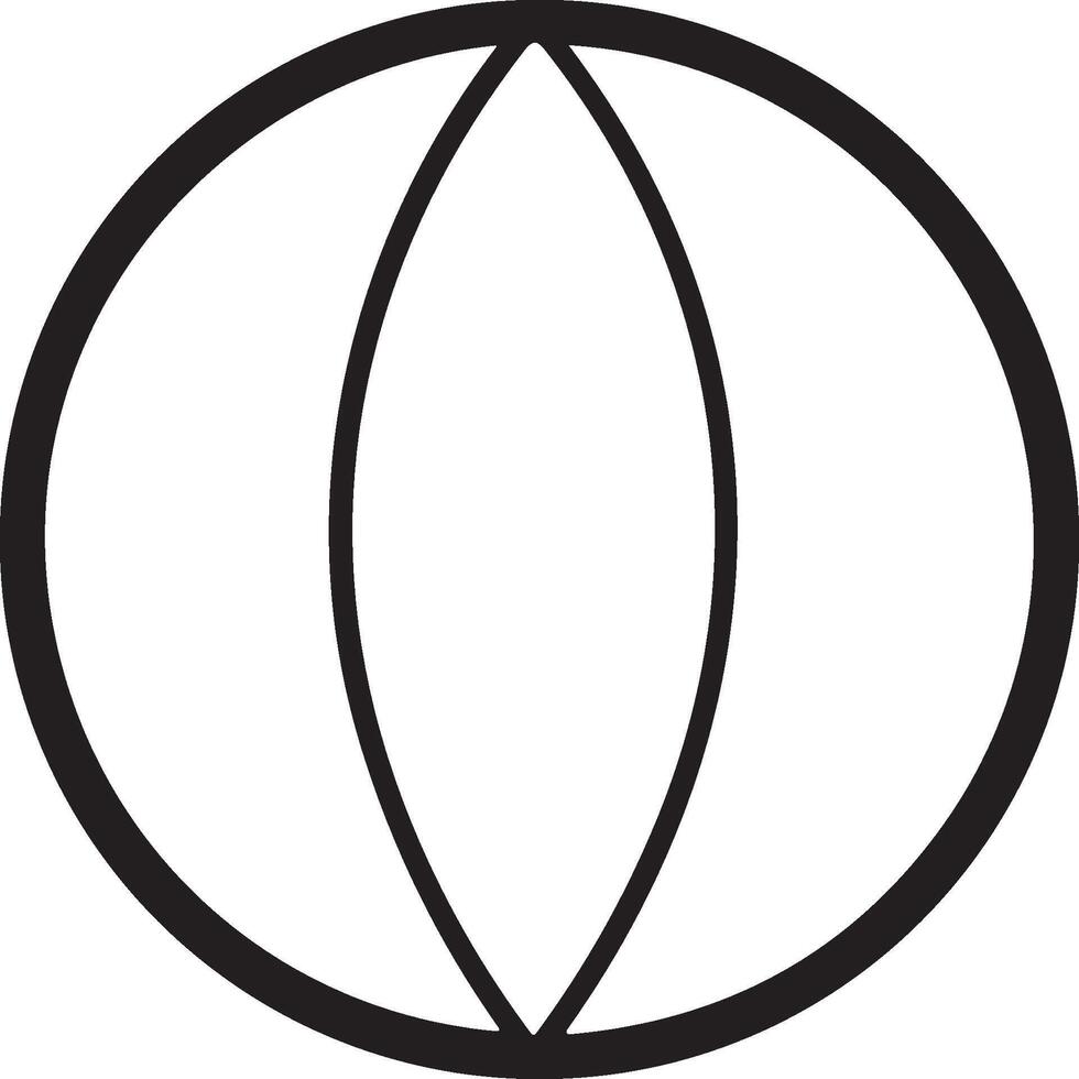 Ball icon symbol image vector