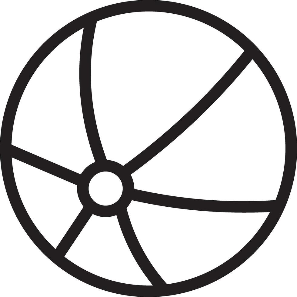 Ball icon symbol image vector