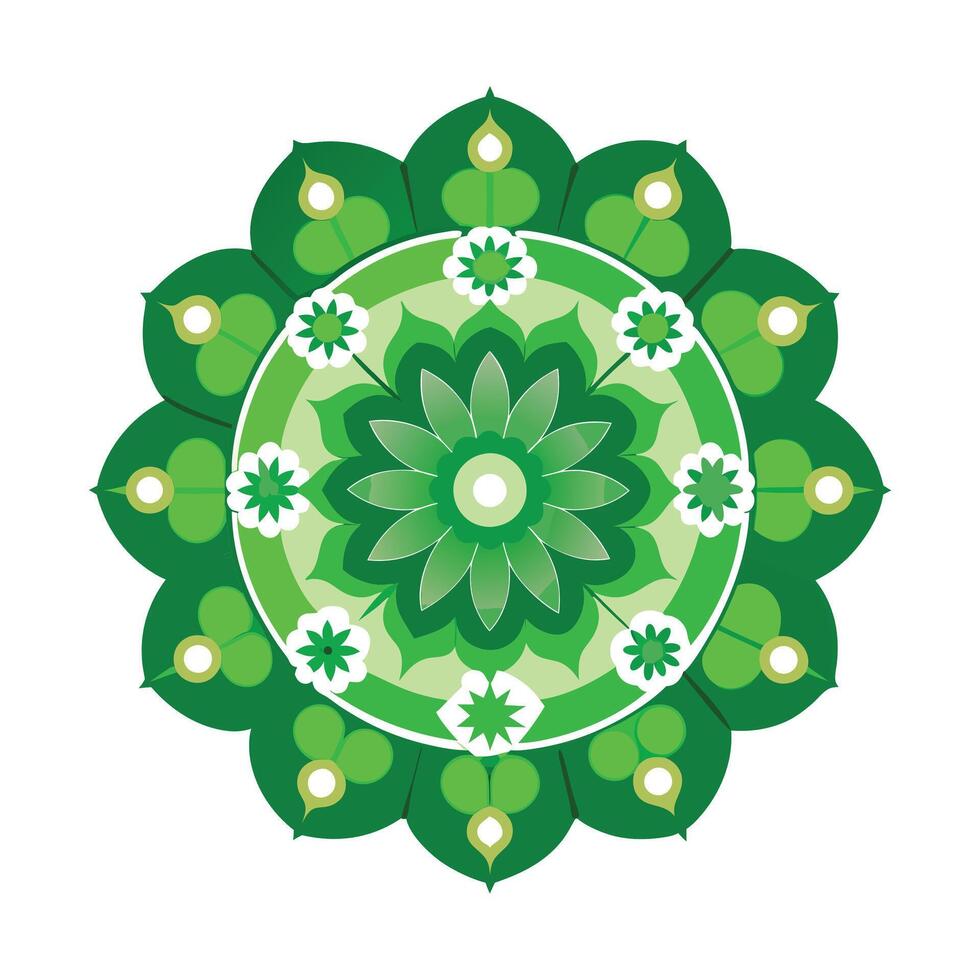 Beautiful Floral Mandala Design Illustration vector