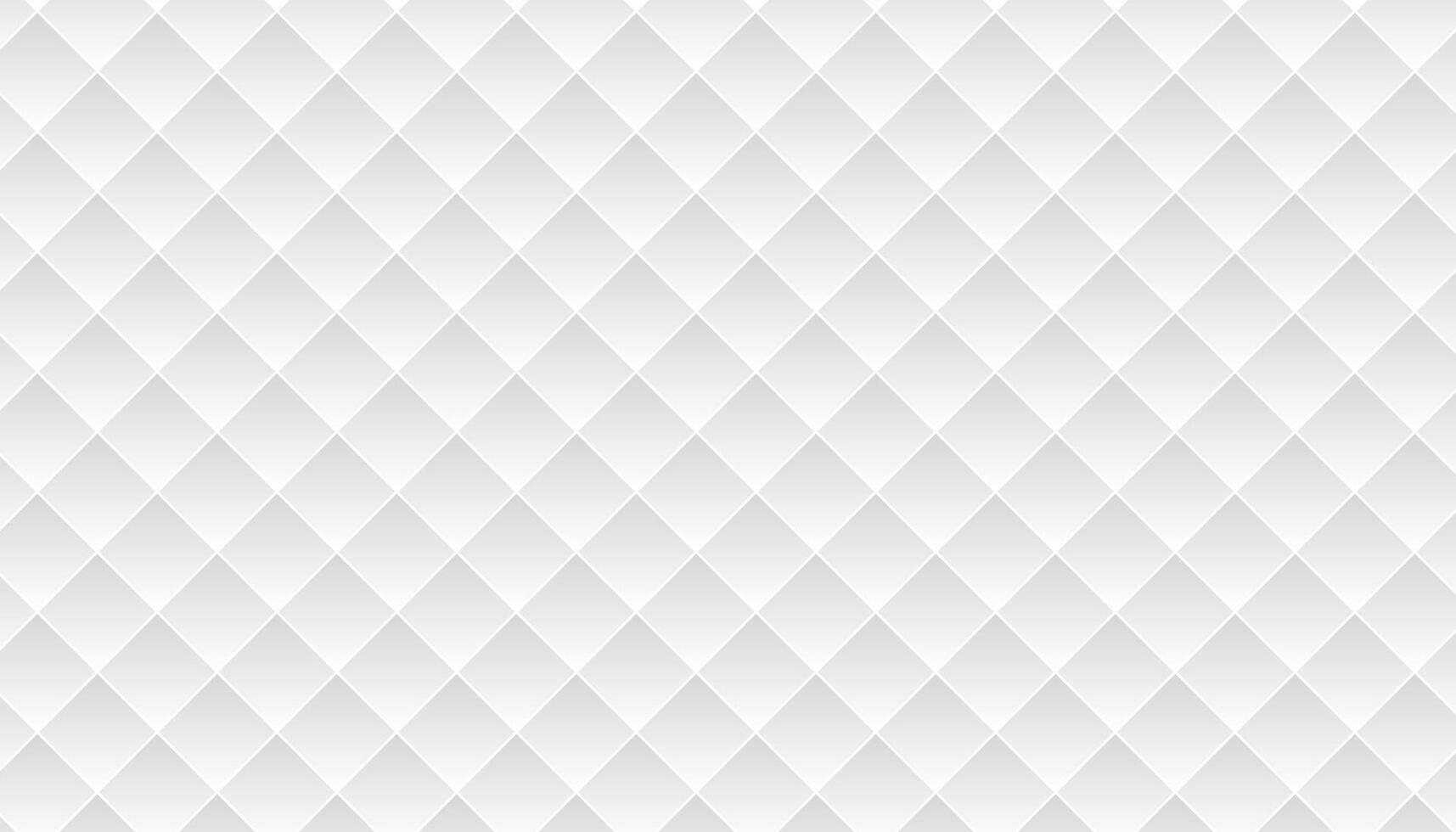 White leather upholstery background. Quilted seamless padded pattern wallpaper. vector