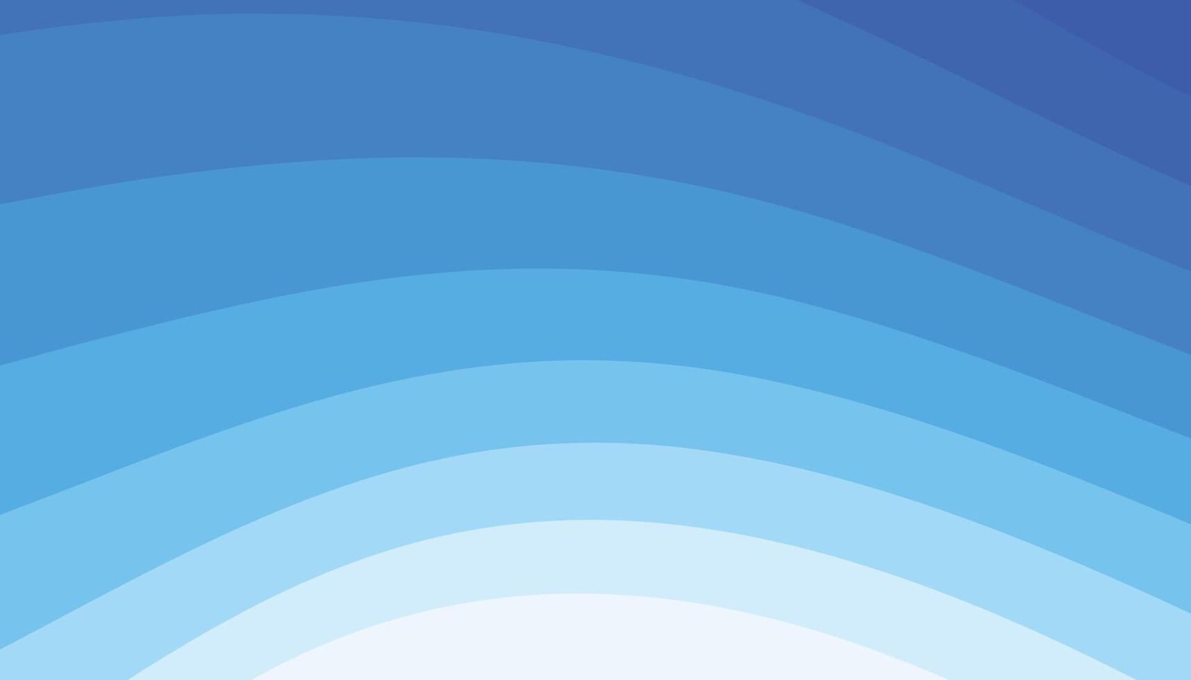blue wave curves wtih shine light gradient modern abstract background vector