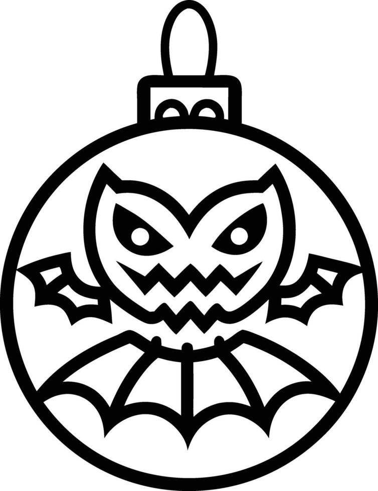 hallowen ornament illustration. oliday, halloween, october, scary, horror, pumpkin,happy halloween,halloween background vector