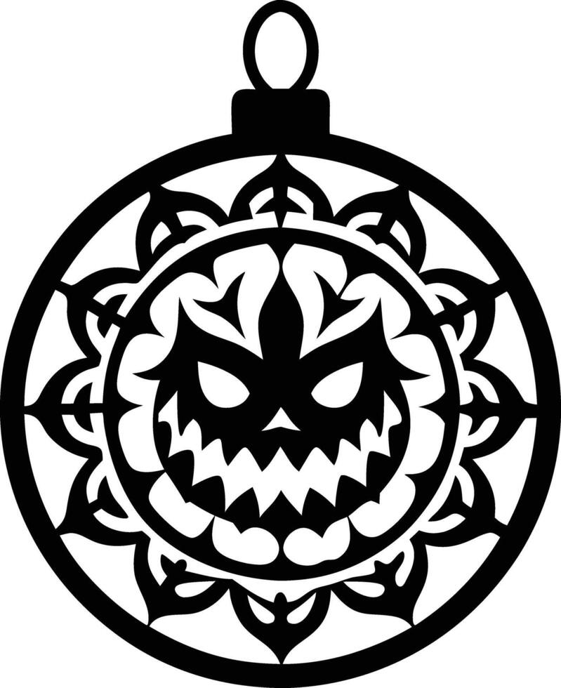 hallowen ornament illustration. oliday, halloween, october, scary, horror, pumpkin,happy halloween,halloween background vector