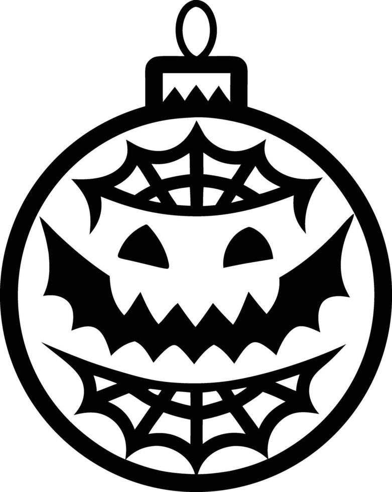 hallowen ornament illustration. oliday, halloween, october, scary, horror, pumpkin,happy halloween,halloween background vector
