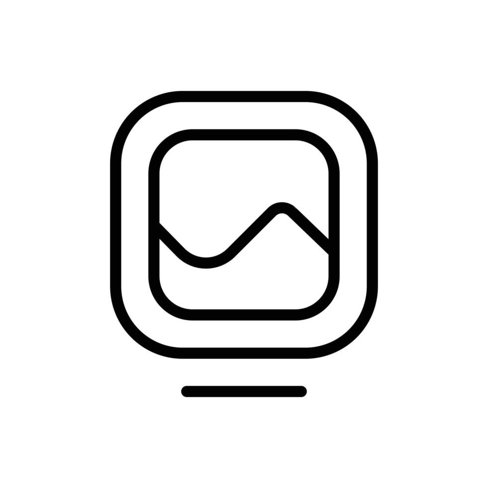 Display or LCD Issues Icon for Screen Repairs, Tech Support, and Electronic Device Maintenance Graphics vector