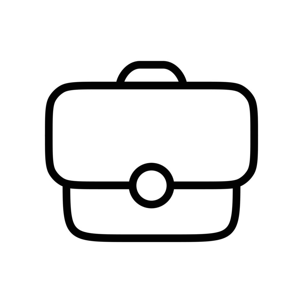 Job Seeking Icon for Career Search, Employment Applications, and Recruitment Graphics vector