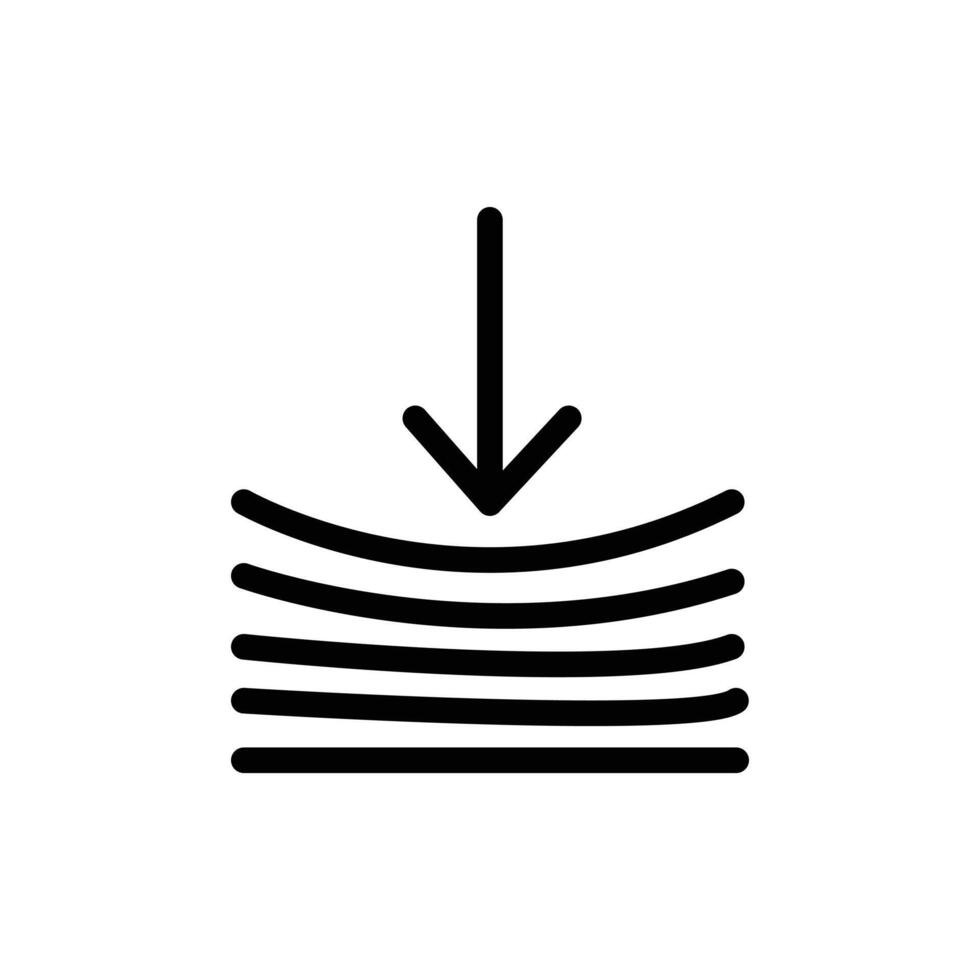Resilience Material Icon for Durable and Strong Materials vector