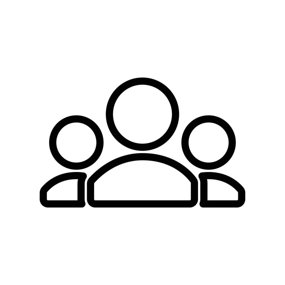 Squad Icon for Team Dynamics, Group Activities, and Community Building Illustrations vector