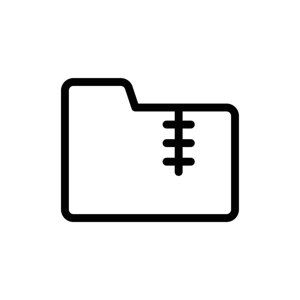 Zipped File Icon for Digital Compression, File Management, and Software Tools Graphics vector
