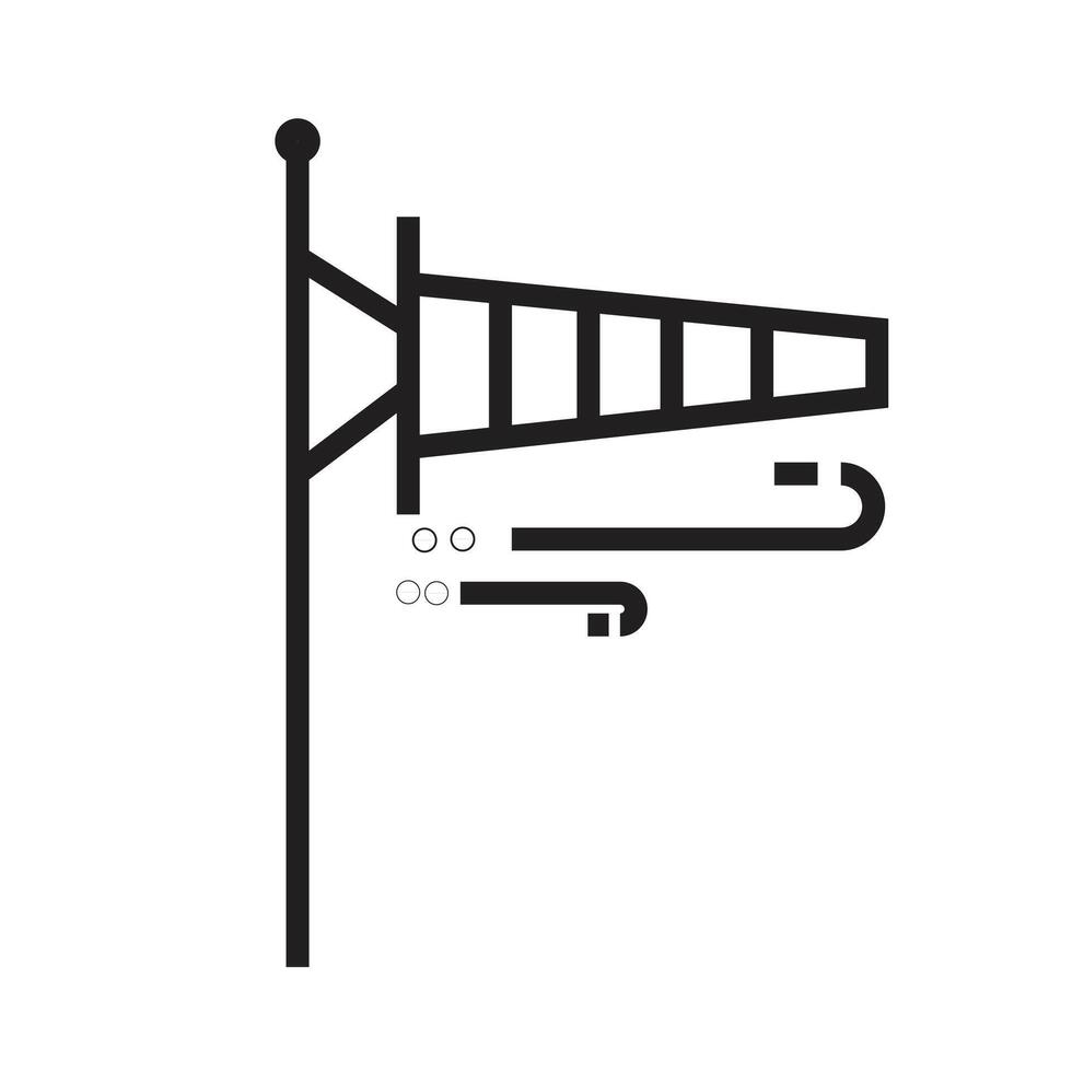Blowing Wind Icon, Great for Weather and Nature Designs vector
