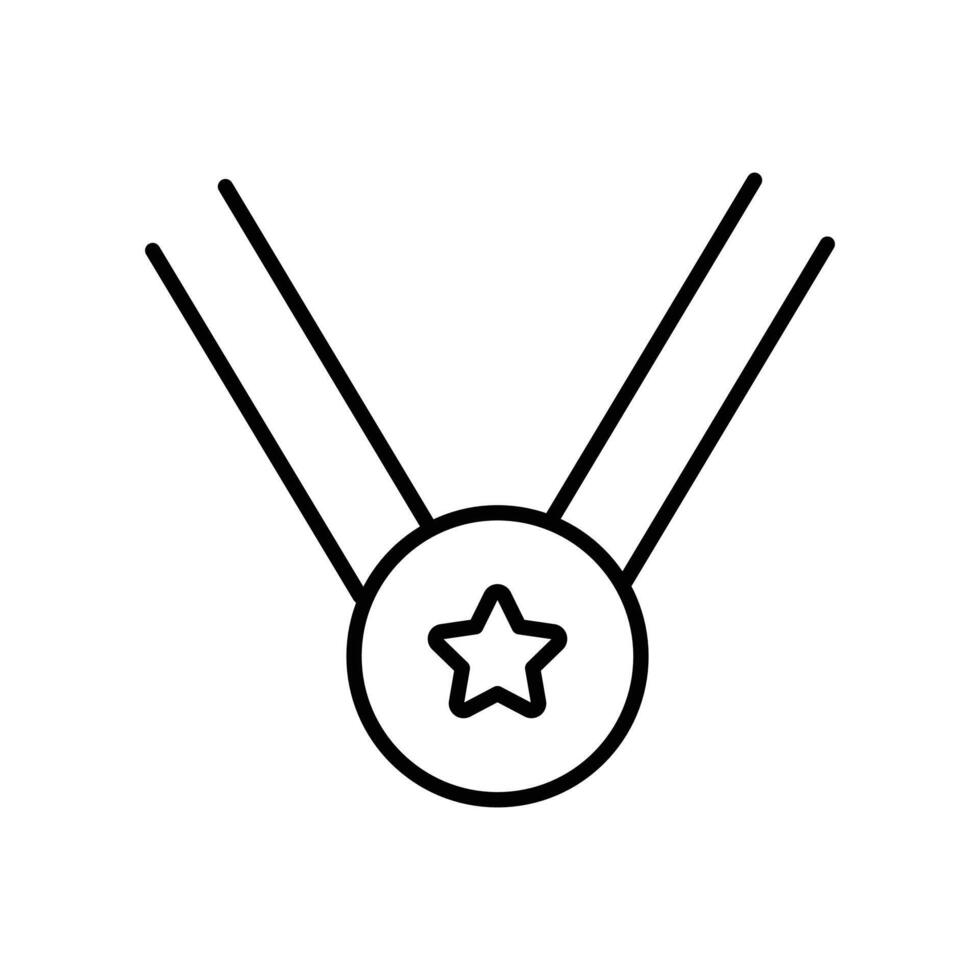 Medal Icon for Achievement, Awards, and Honor Recognition Graphics vector