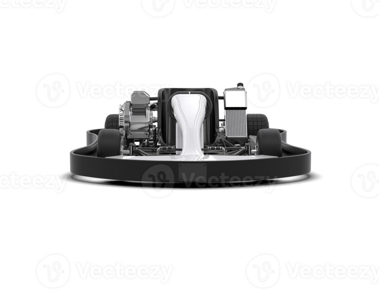 Realistic race car isolated on background. 3d rendering - illustration png