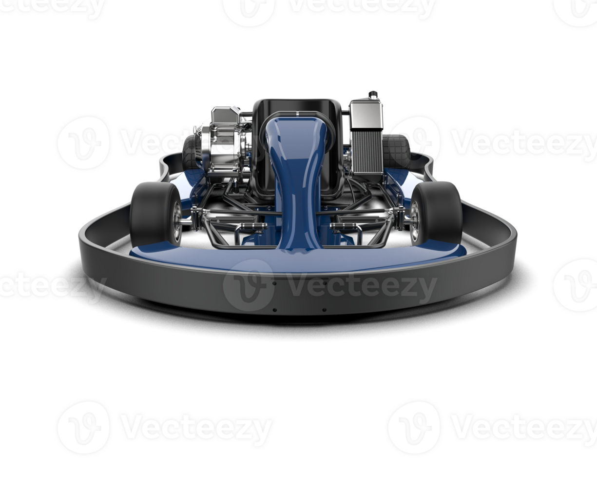 Realistic race car isolated on background. 3d rendering - illustration png