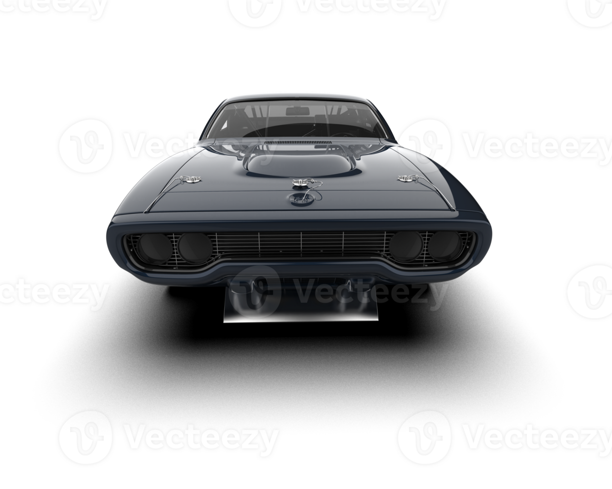 Realistic race car isolated on background. 3d rendering - illustration png