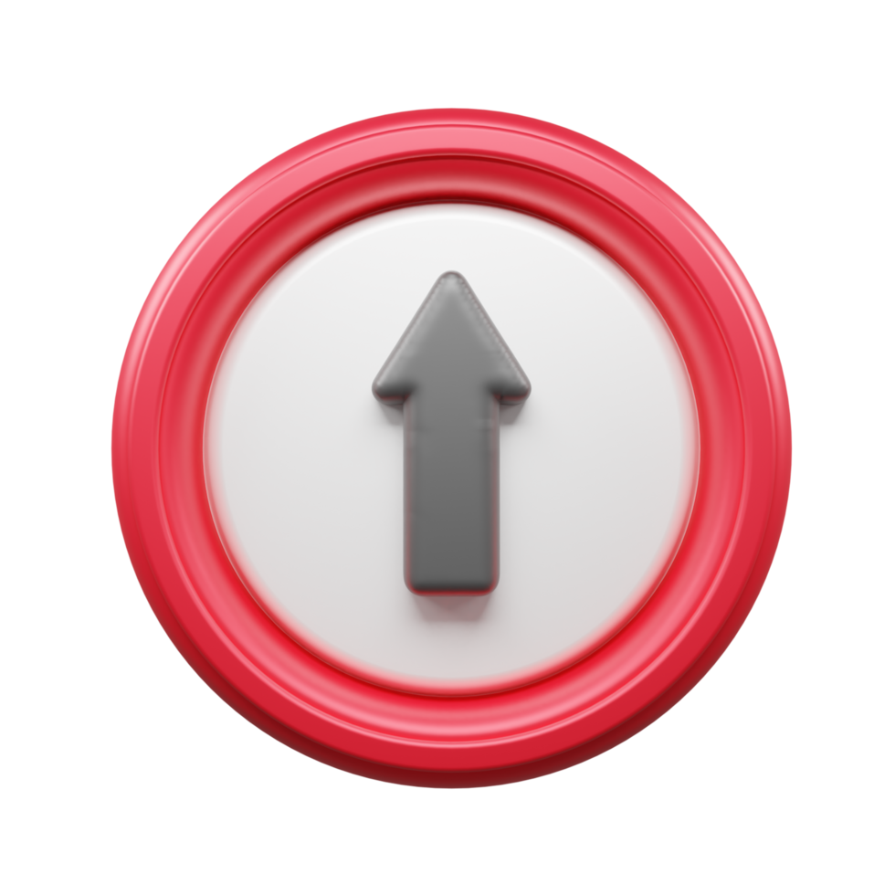 Traffic Sign And Symbol 3D Icon or Road sign 3d icon png