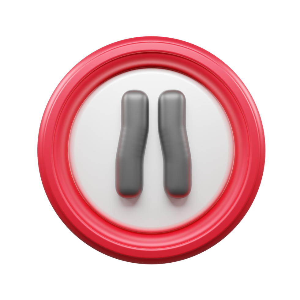 Traffic Sign And Symbol 3D Icon or Road sign 3d icon png