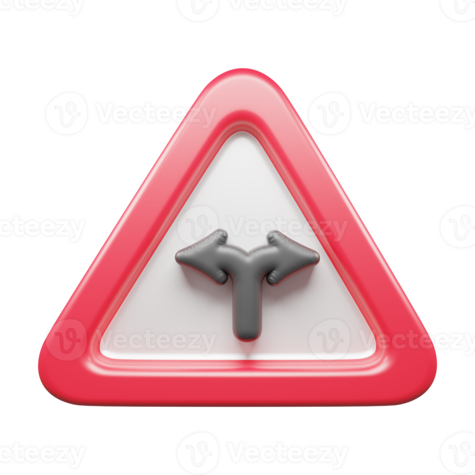 Traffic Sign And Symbol 3D Icon or Road sign 3d icon png