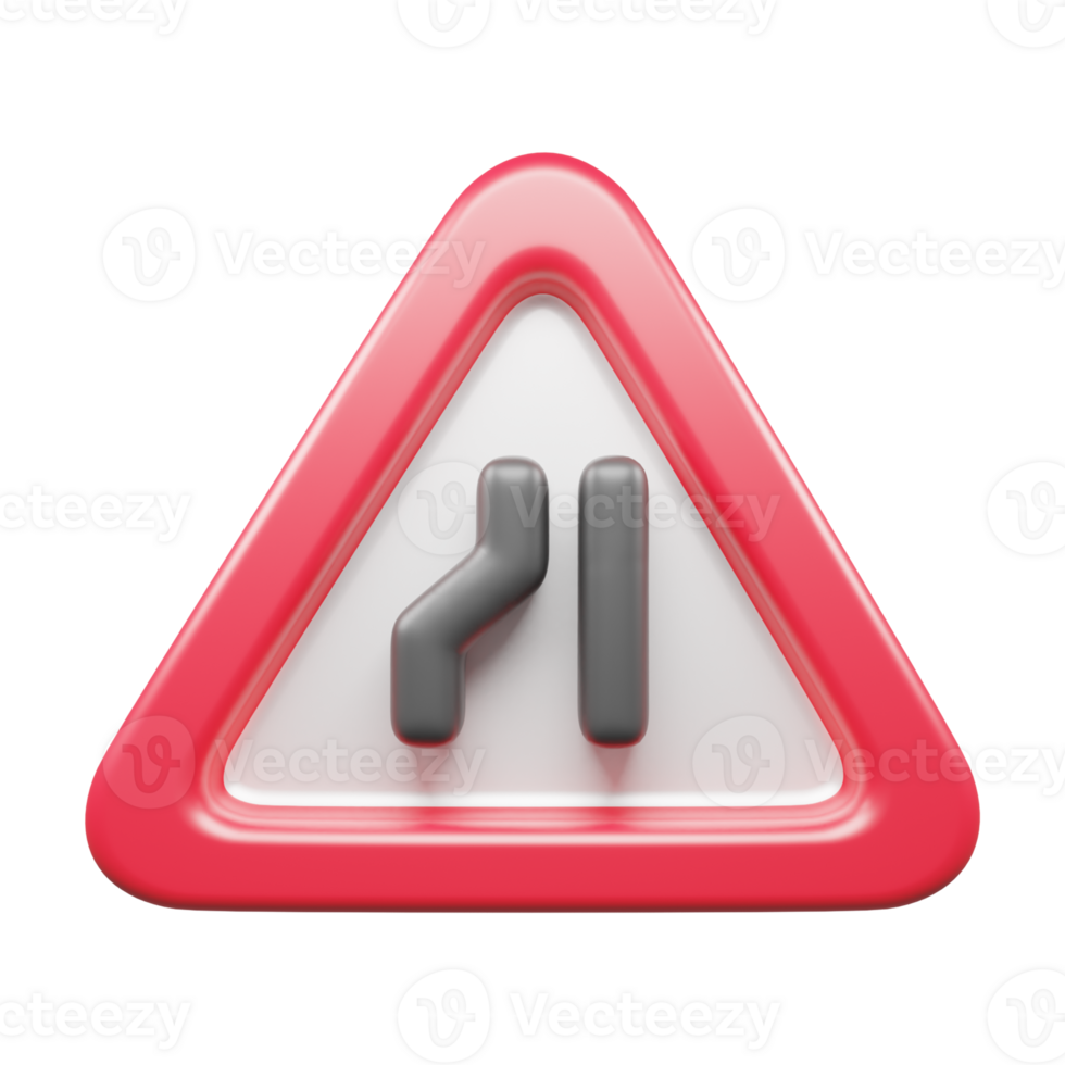 Traffic Sign And Symbol 3D Icon or Road sign 3d icon png