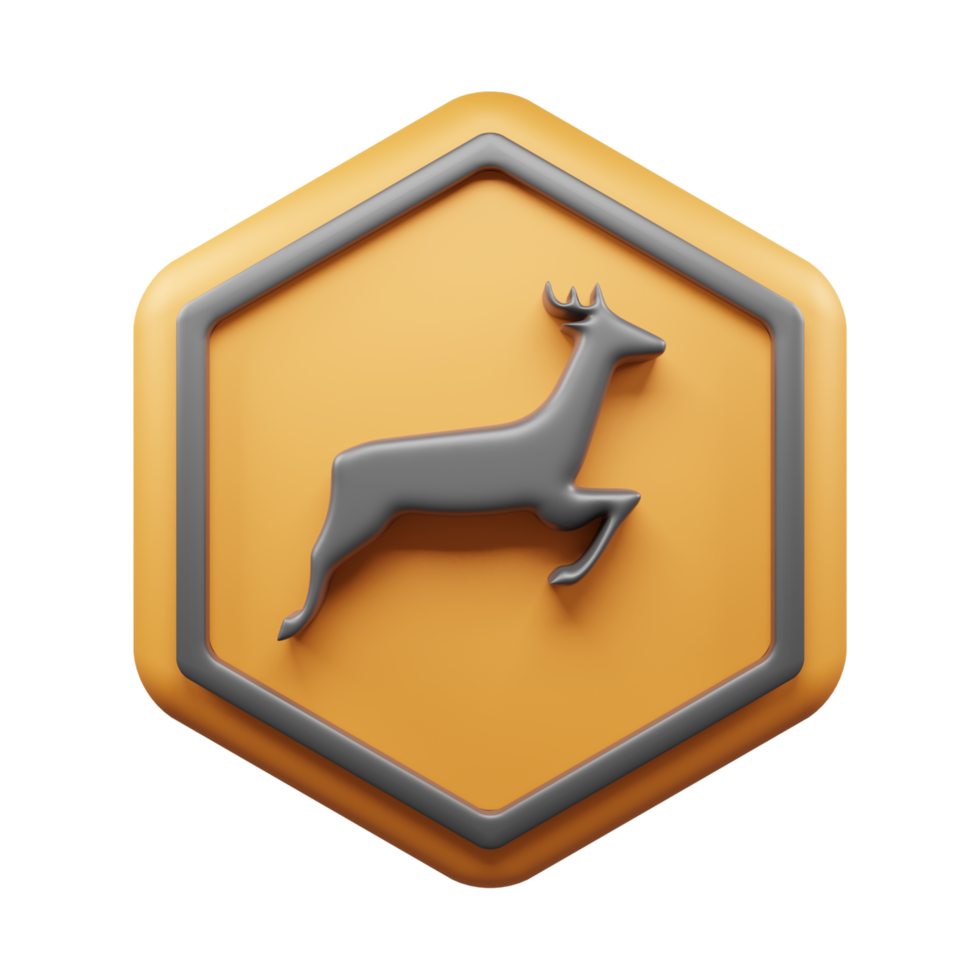 Traffic Sign And Symbol 3D Icon or Road sign 3d icon png