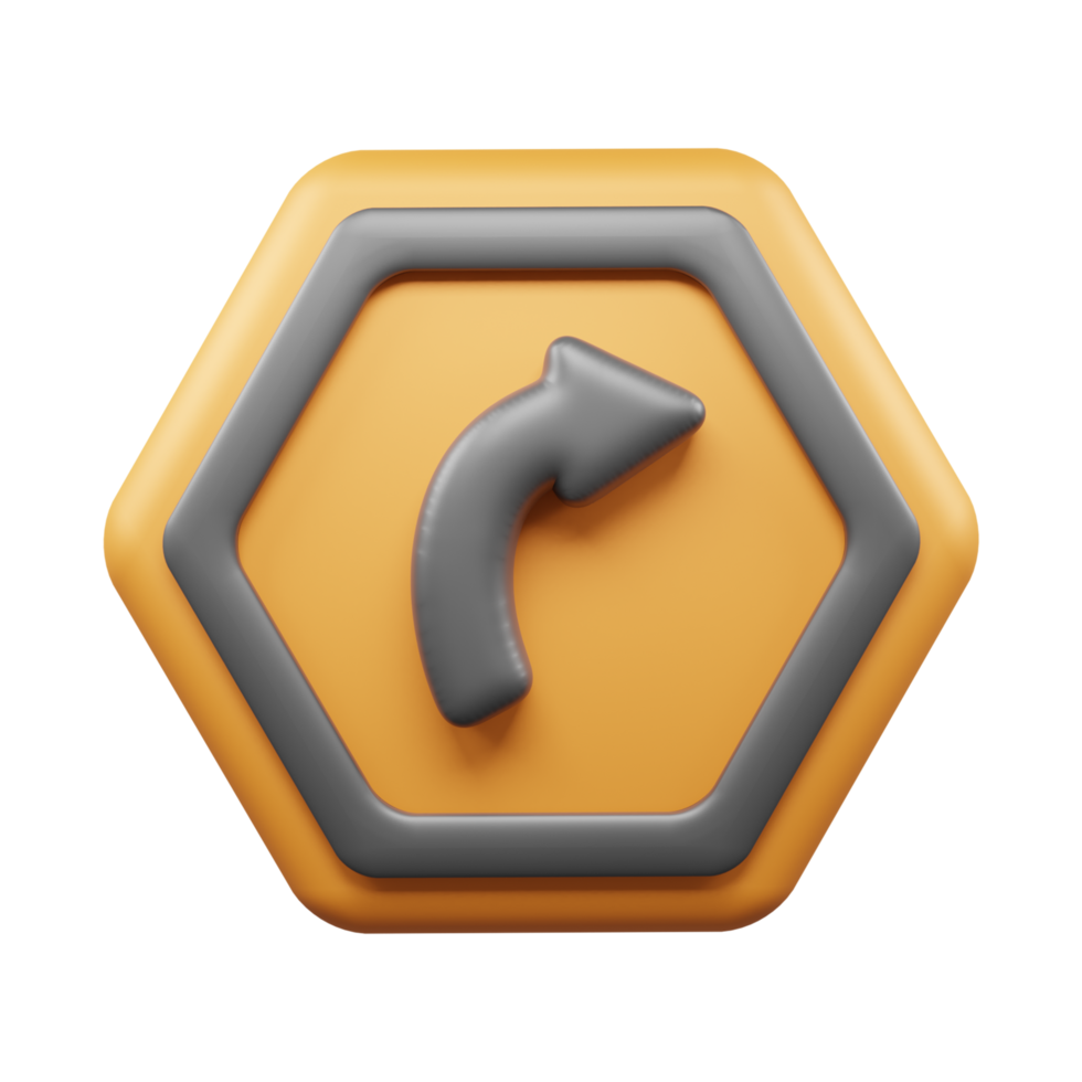 Traffic Sign And Symbol 3D Icon or Road sign 3d icon png