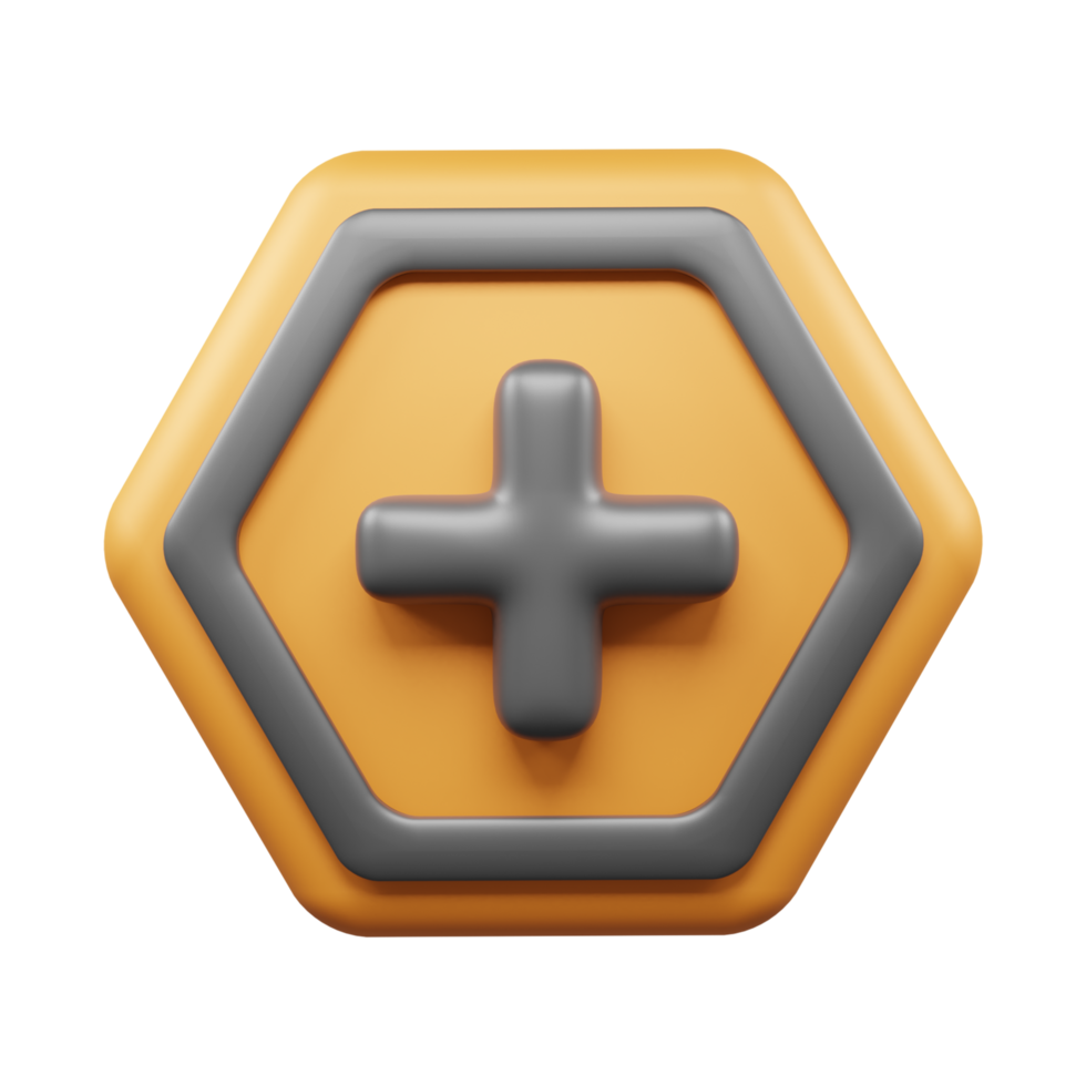Traffic Sign And Symbol 3D Icon or Road sign 3d icon png