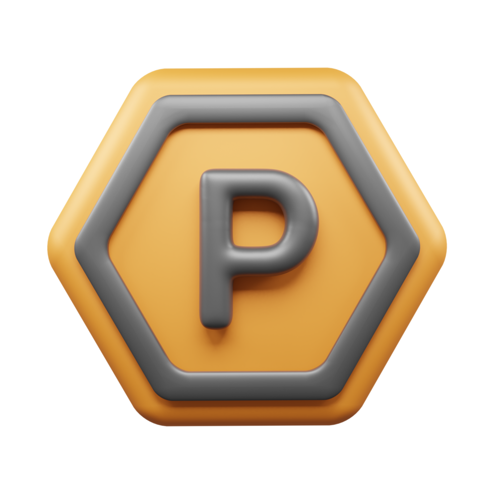 Traffic Sign And Symbol 3D Icon or Road sign 3d icon png