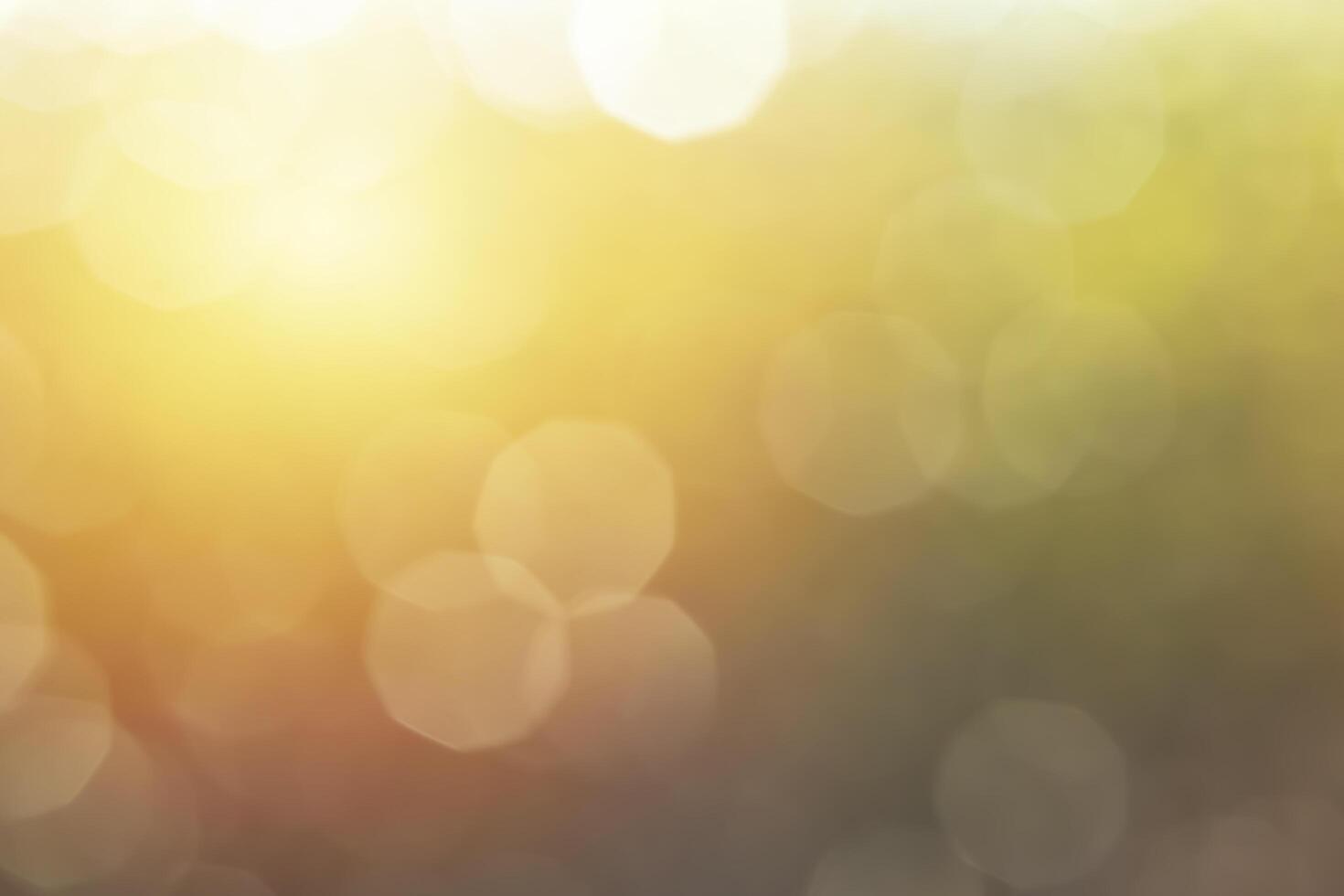 Christmas and Happy new year on blurred bokeh with snowfall banner background photo