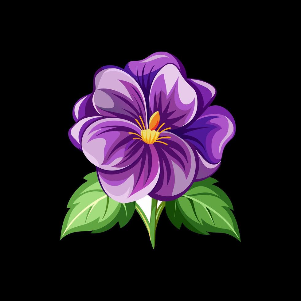 Outline flower set for artistic designs. vector