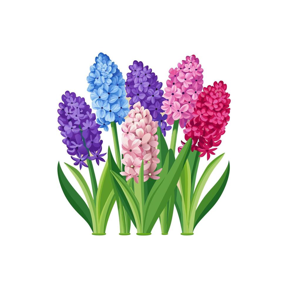 Outline flower set for artistic designs. vector