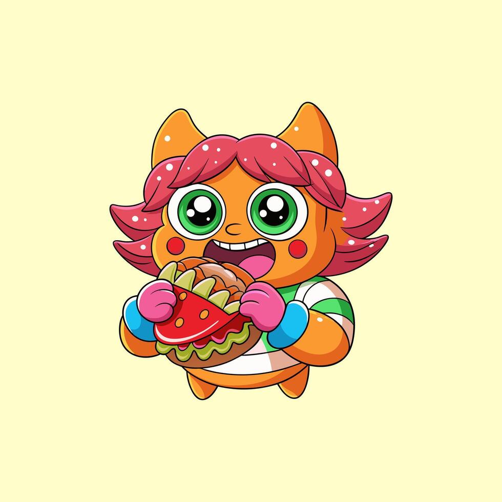 A lively, colorful cartoon featuring dynamic characters and funky adventures. vector