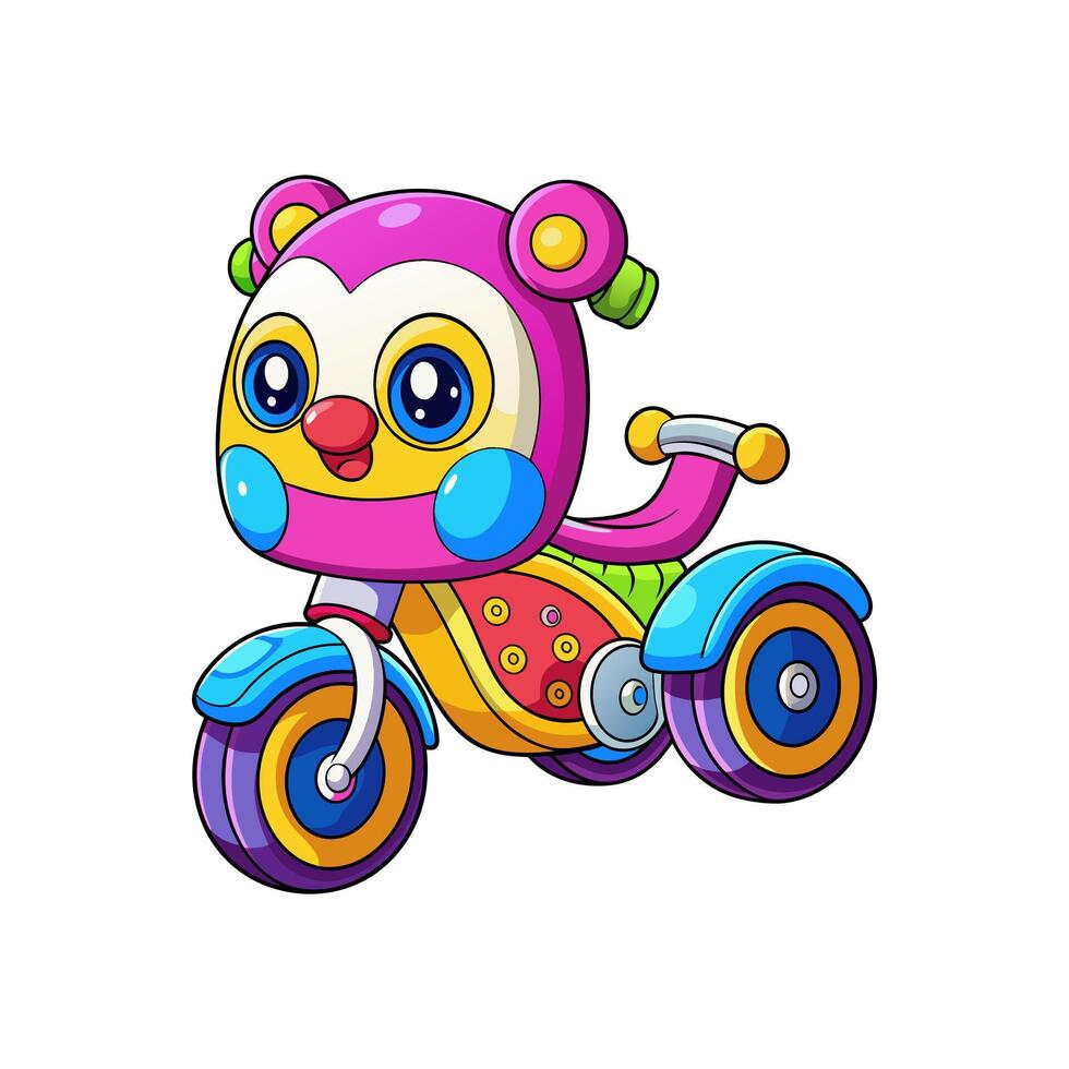 A lively colorful cartoon featuring dynamic characters and funky adventures. vector