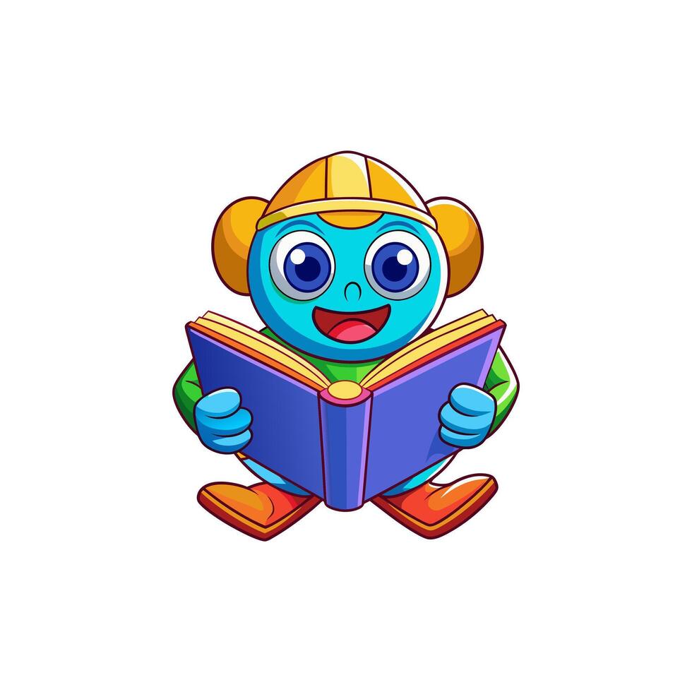 A lively colorful cartoon featuring dynamic characters and funky adventures. vector