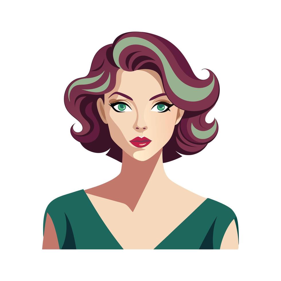 Elegant versatile trendy diverse sophisticated expressive creative stylish timeless chic vector