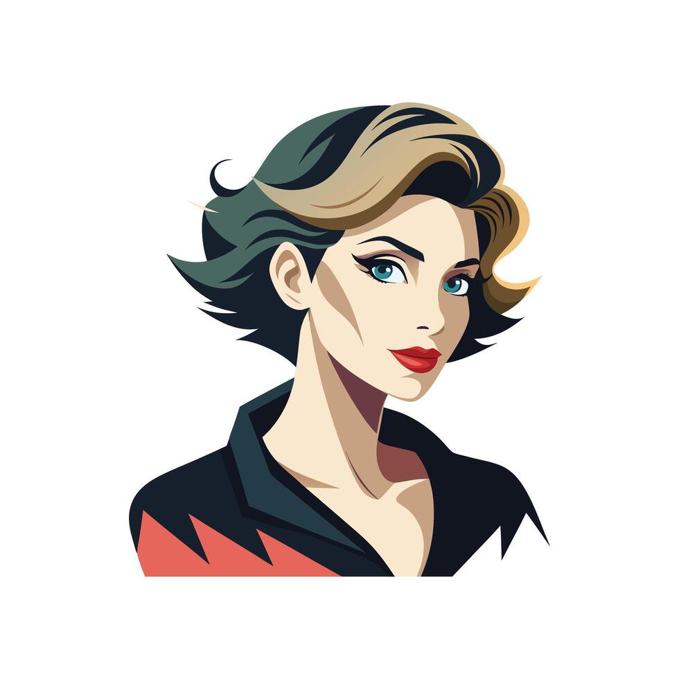 Elegant versatile trendy diverse sophisticated expressive creative stylish timeless chic vector