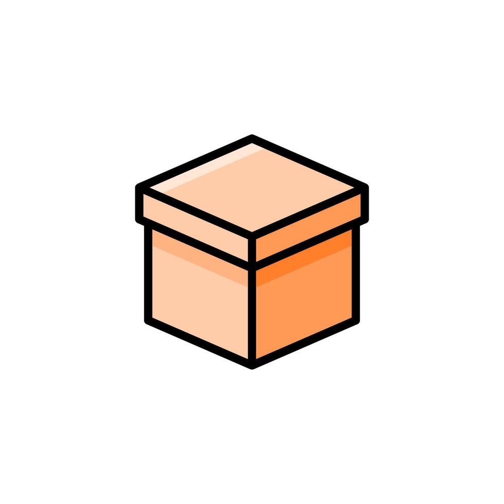 Box Icon. Package icon vector