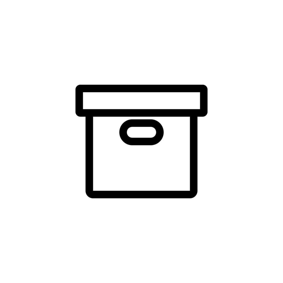 Box Icon. Package icon vector