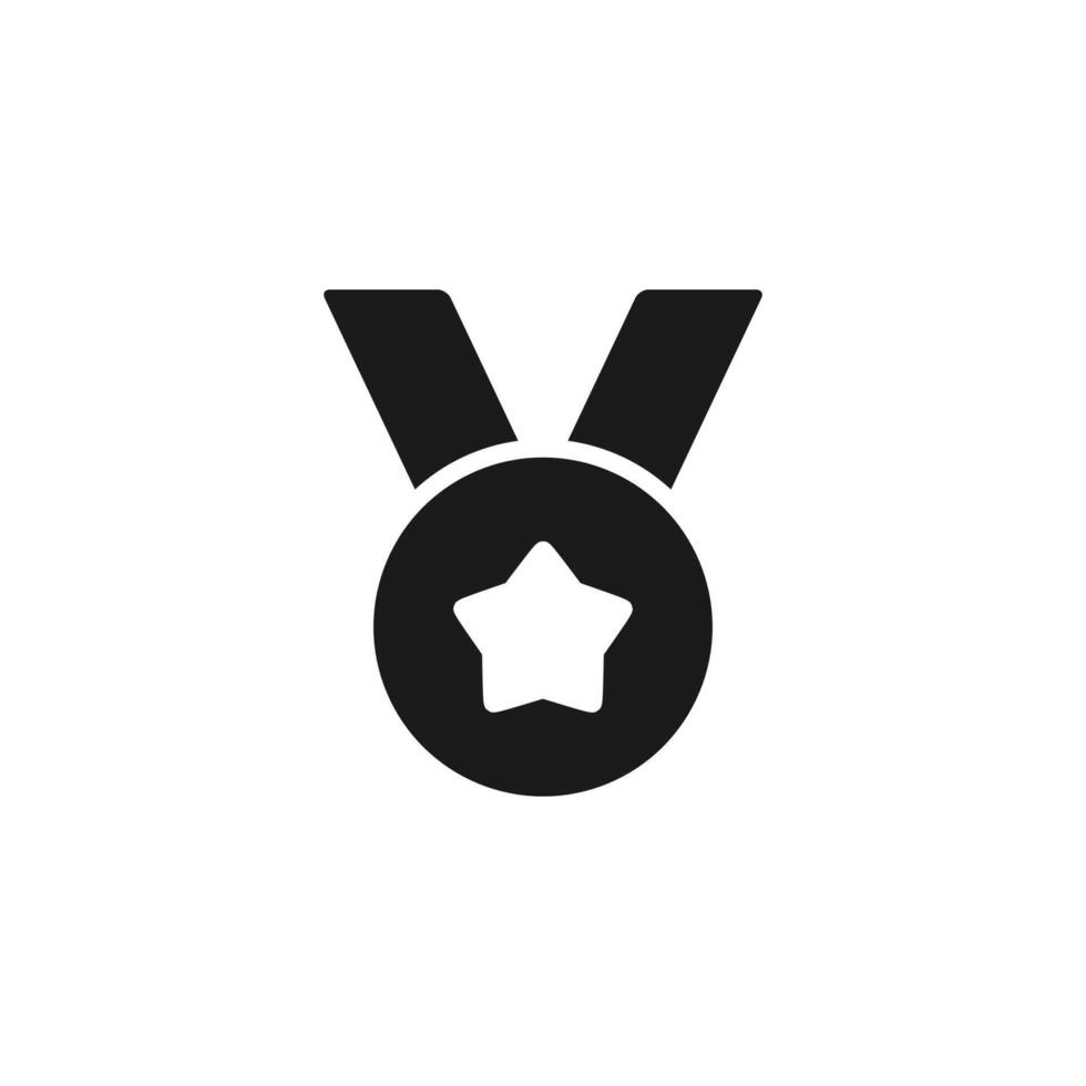 Award icon. Reward icon. Rosette icon vector