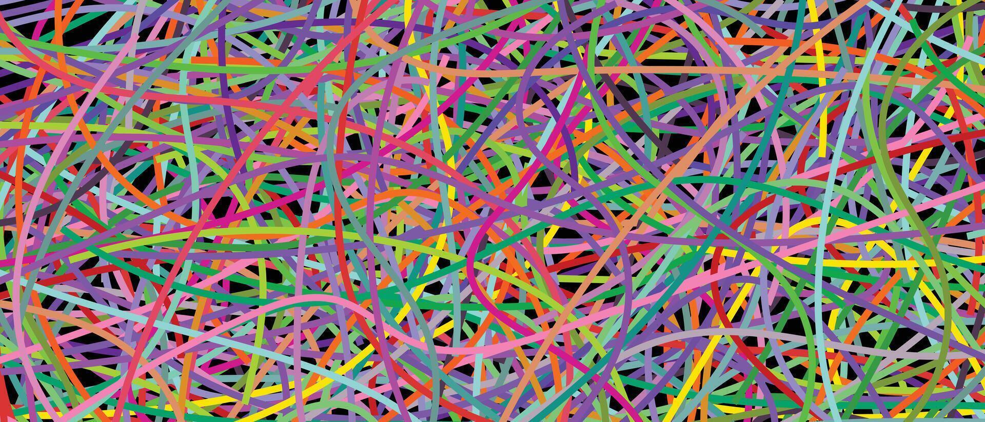 Abstract Colored Lines Background Colorful Stripes Line Pattern Template For Banner, Poster, Wallpaper, Backdrop, Presentation vector