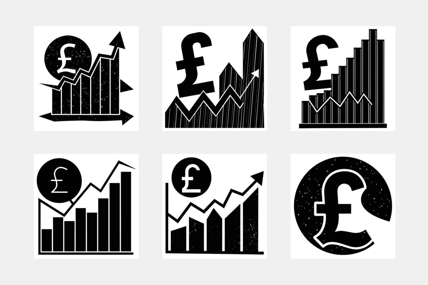 Fall in efficiency, productivity. icon isolated on white background vector