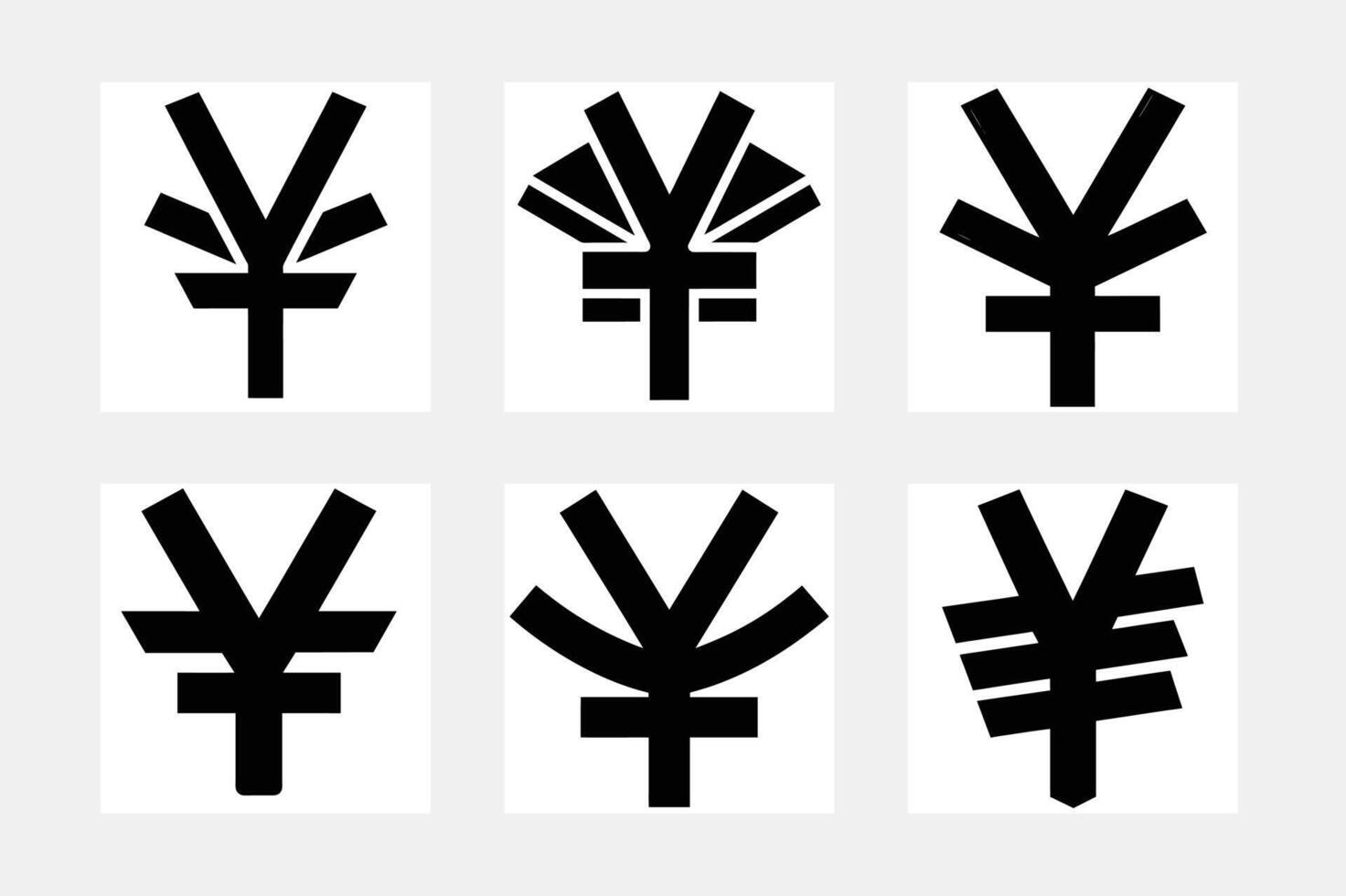 Yen icon . Japanese yen currency symbol vector