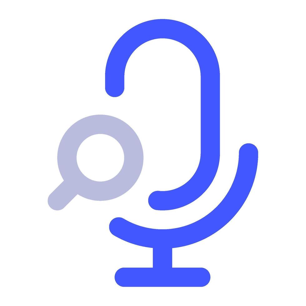 Voice Search icon for web, app, infographic, etc vector