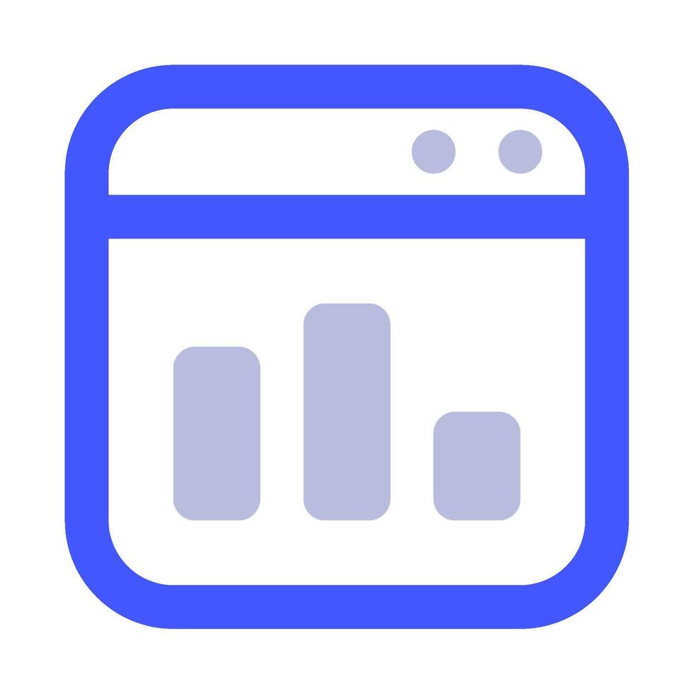 Analytics Dashboard icon for web, app, infographic, etc vector