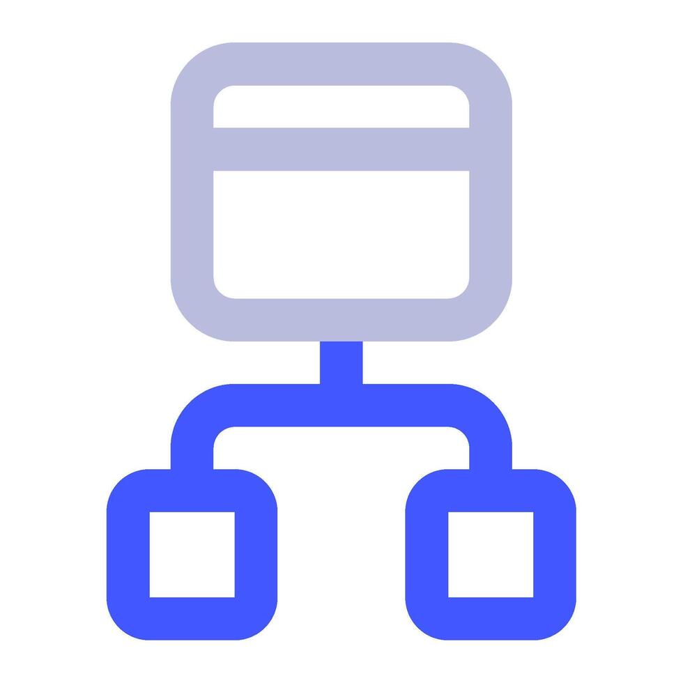 Site Structure icon for web, app, infographic, etc vector